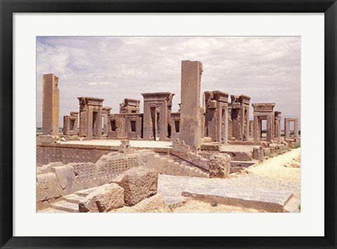 Framed Ruins, Persepolis, Iran Print