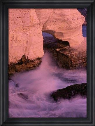 Framed Elephants Foot Limestone Formation, Israel Print