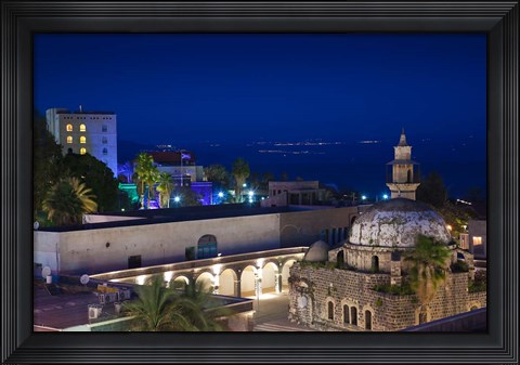 Framed Israel, The Galilee, Tiberias, Al-Amari Mosque Print
