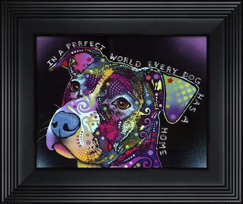 Framed In a Perfect World Print