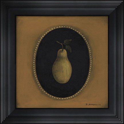 Framed Pear 04 Print