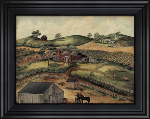 Framed Grampa's House Print