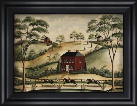 Framed To The Hunt Print