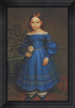 Framed Rosa Heywood Print
