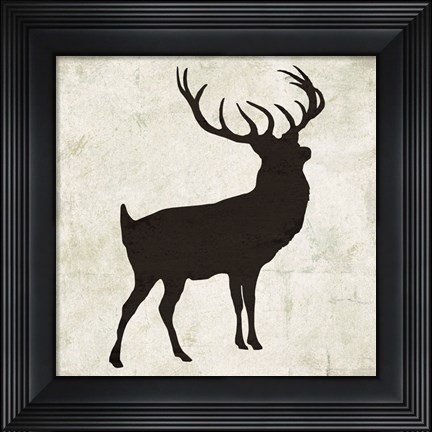 Framed Deer Print