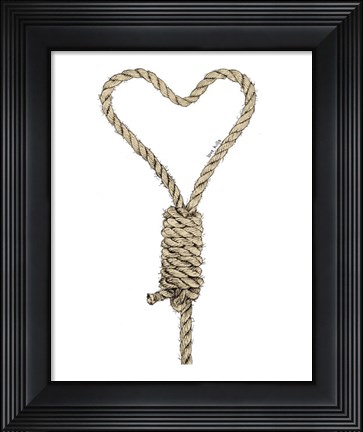 Framed Love Kills Print