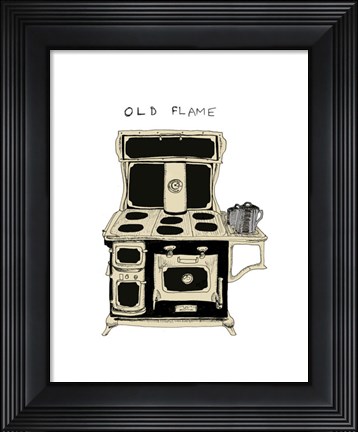 Framed Old Flame Print