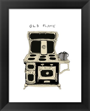 Framed Old Flame Print