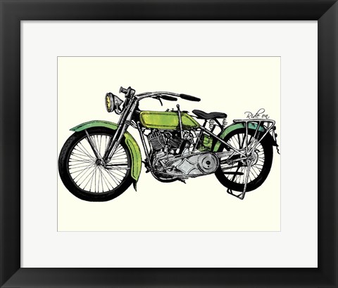 Framed Ride On Print