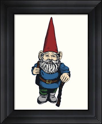 Framed Gnome Print