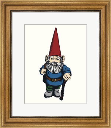 Framed Gnome Print