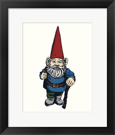 Framed Gnome Print