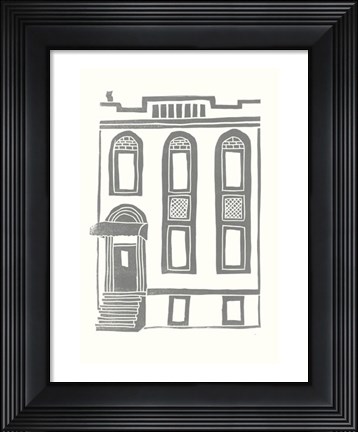 Framed Williamsburg Building 2 (199 Maujer Street) Print