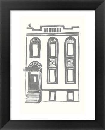 Framed Williamsburg Building 2 (199 Maujer Street) Print