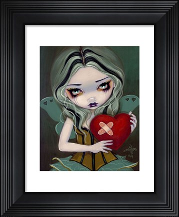 Framed Mending a Broken Heart Print
