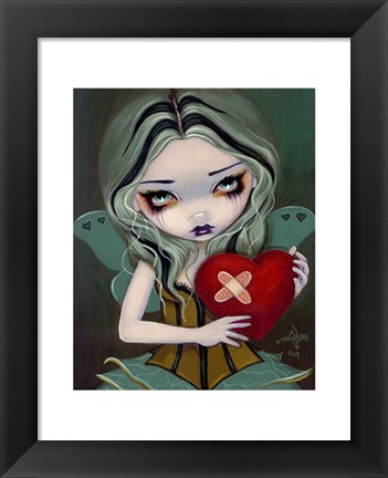 Framed Mending a Broken Heart Print