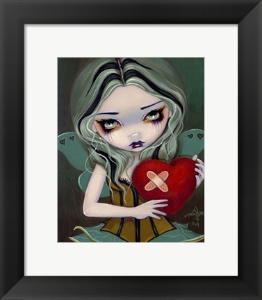 Framed Mending a Broken Heart Print