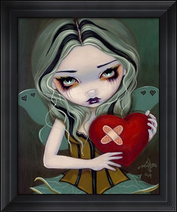 Framed Mending a Broken Heart Print