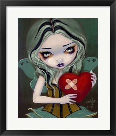 Framed Mending a Broken Heart Print