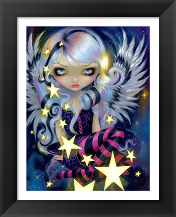 Framed Angel of Starlight Print