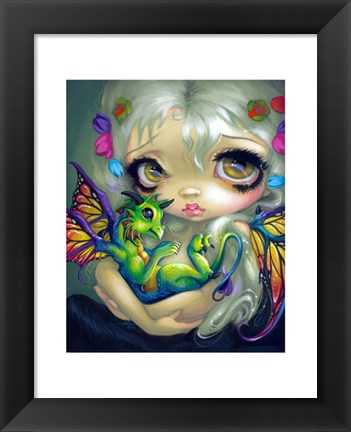 Framed Darling Dragonling IV Print