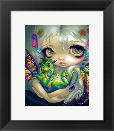 Framed Darling Dragonling IV Print