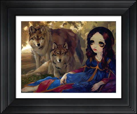 Framed I Vampiril Lupi Print