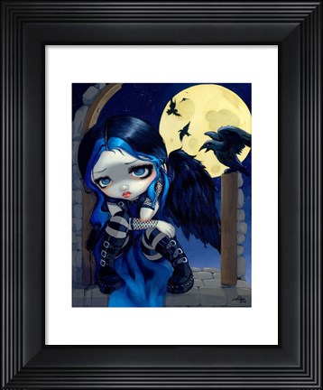 Framed Whispered Word Lenore Print