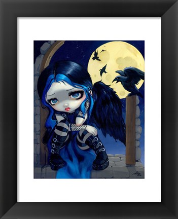 Framed Whispered Word Lenore Print