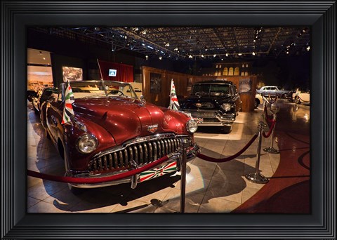 Framed Jordan, Amman, Royal Automoblie Museum, Classic Car Print