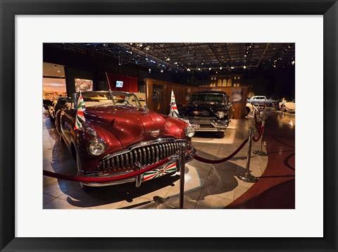 Framed Jordan, Amman, Royal Automoblie Museum, Classic Car Print