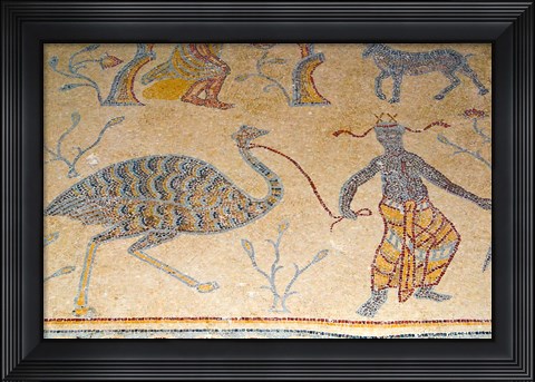 Framed Mosaics, Moses Memorial Church, Mount Nebo, East Bank Plateau, Jordan Print