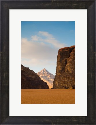 Framed Wadi Rum Desert, Jordan Print