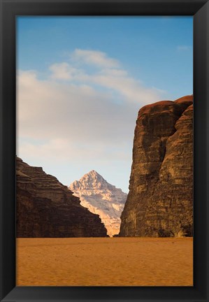 Framed Wadi Rum Desert, Jordan Print