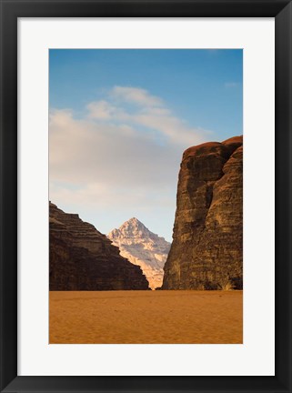 Framed Wadi Rum Desert, Jordan Print