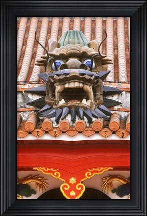 Framed Shuri Castle, Naha, Okinawa, Japan Print