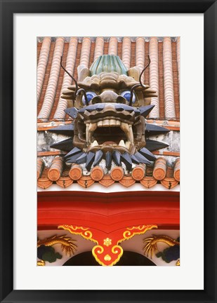 Framed Shuri Castle, Naha, Okinawa, Japan Print