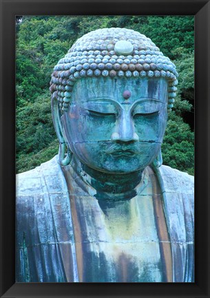 Framed Great Buddha Detail, Kotokuji Temple, Kamakura, Japan Print