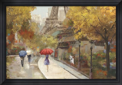 Framed Amant de Marche Print