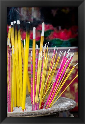 Framed A-Ma Temple, Macau, China Print