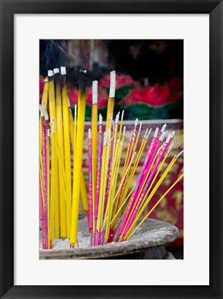 Framed A-Ma Temple, Macau, China Print