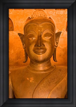 Framed Buddha Images at Wat Si Saket, Vientiane, Laos Print