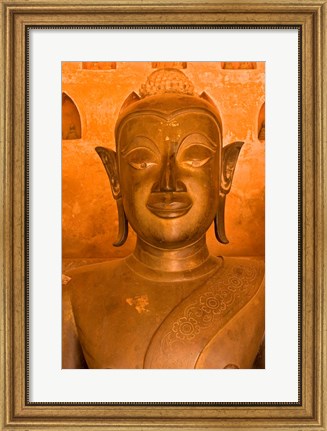 Framed Buddha Images at Wat Si Saket, Vientiane, Laos Print