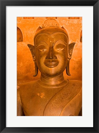 Framed Buddha Images at Wat Si Saket, Vientiane, Laos Print