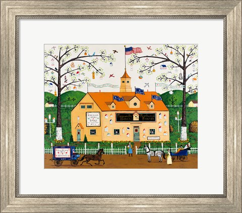 Framed Figgnottill&#39;s Homes For Feathered Friends Print