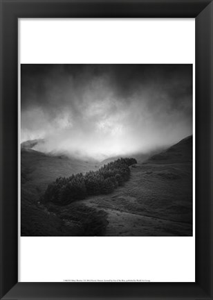 Framed Misty Weather I Print