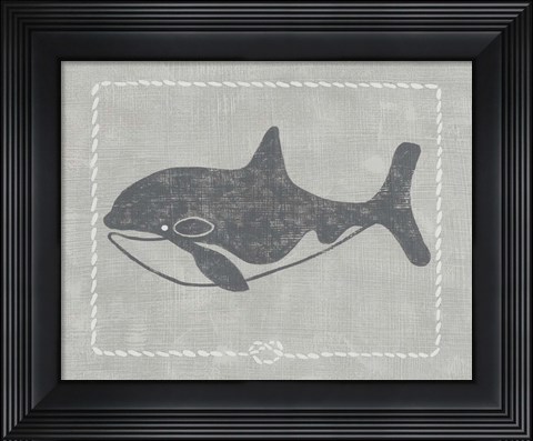 Framed Whale of a Tale II Print