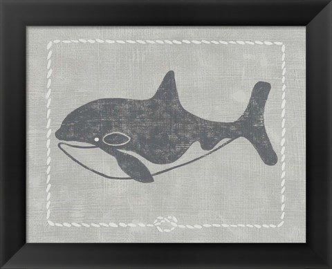 Framed Whale of a Tale II Print