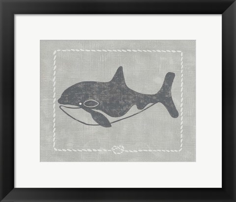 Framed Whale of a Tale II Print