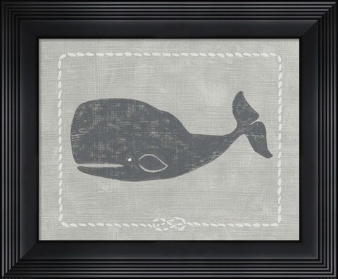 Framed Whale of a Tale IV Print